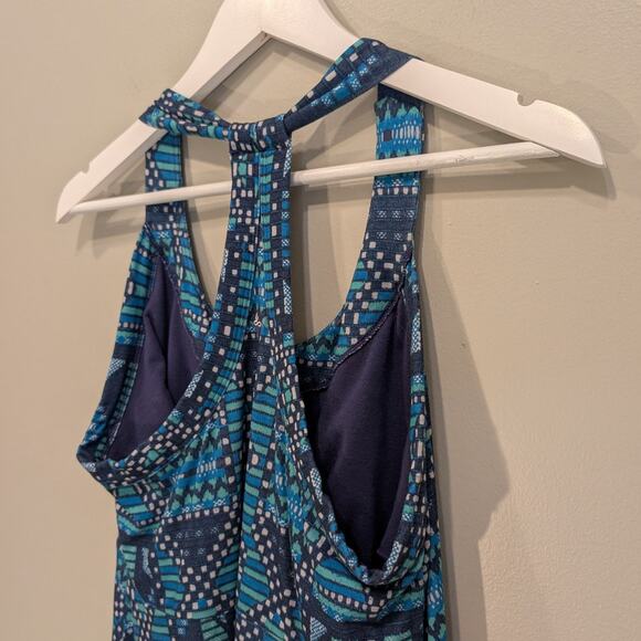 Prana Athletic Dress Built In Bra Halter Style Tennis Beach Hiking - Size XL - Picture 4 of 8